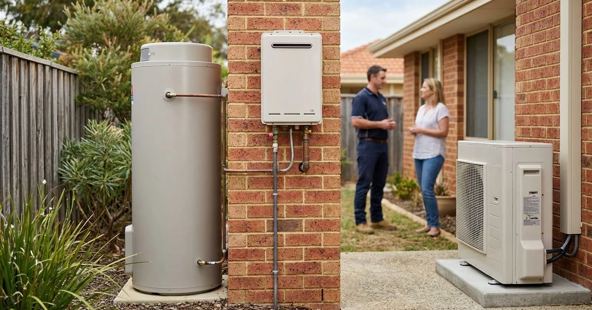 Gas Storage vs Continuous Flow vs Heat Pump: Best Hot Water for Rockingham Homes